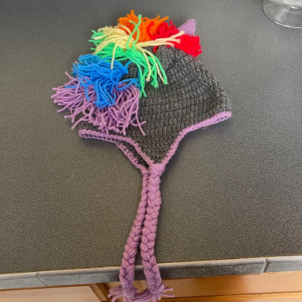 Handmade unicorn hat